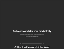 Tablet Screenshot of forestmood.com